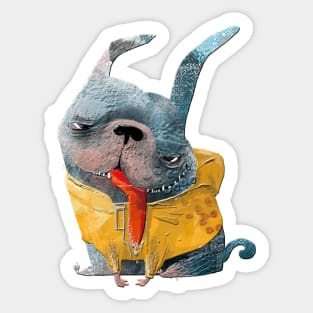 Mops Sticker